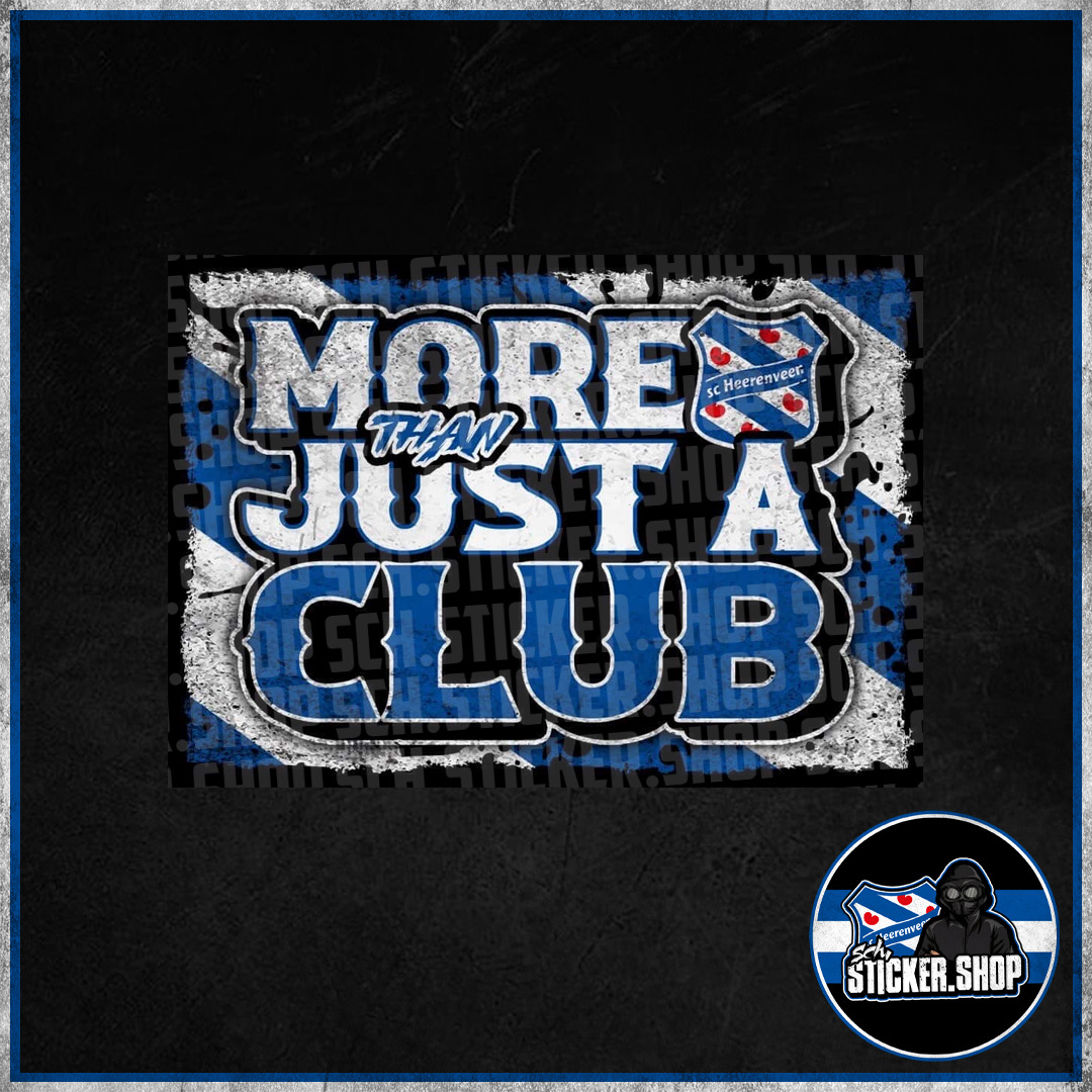 More Than Just A Club — Vlag
