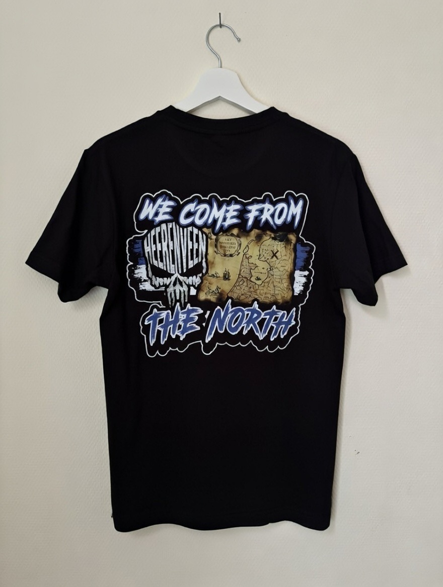 We Come From The North shirt — achterkant