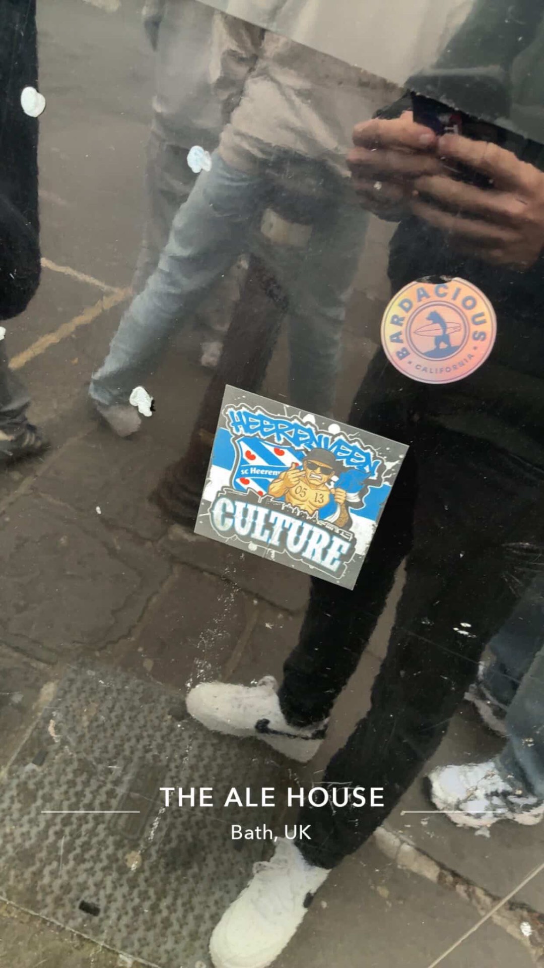 Geplakte sch.sticker.shop sticker